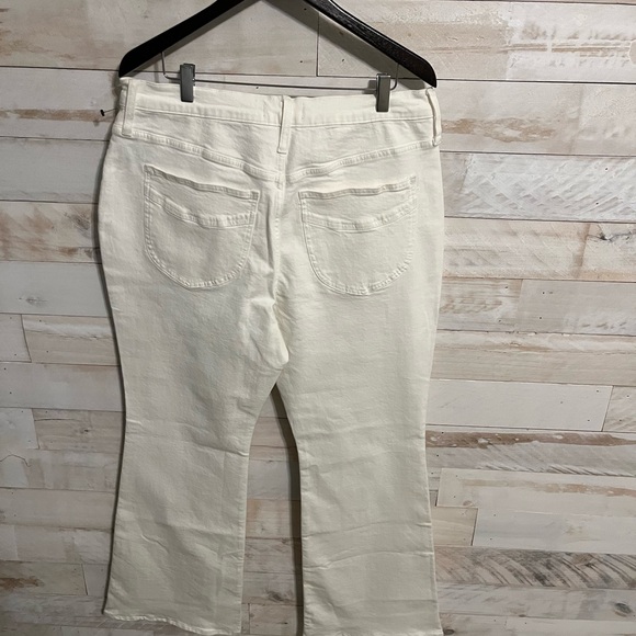 NWT Madewell size 32 The perfect vintage flare jean in white - Picture 5 of 12
